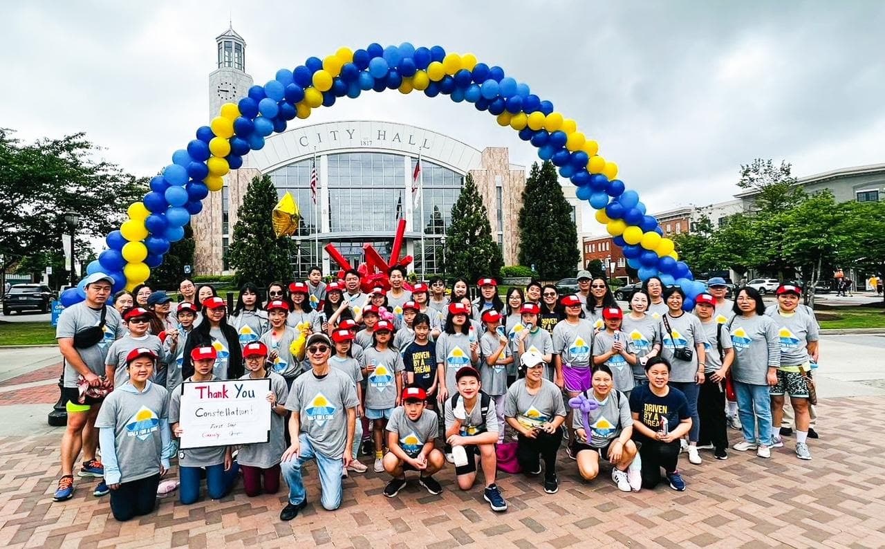 First Step team at the 2023 65 Roses Cystic Fibrosis Foundation walk
